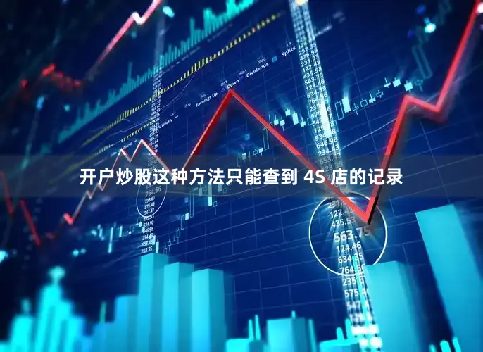 开户炒股这种方法只能查到 4S 店的记录